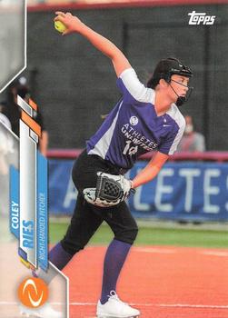 2020 Topps On-Demand Set 18 - Athletes Unlimited Softball #42 Coley Ries Front